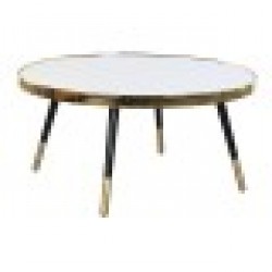 Маса за кафе DKD Home Decor Огледало Стомана Glamour (82,5 x 82,5 x 40 cm) - Комплекти маси и столове