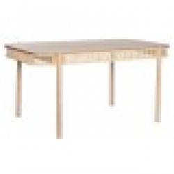 Трапезна маса Home ESPRIT Естествен Ела 160 x 80 x 76 cm - Маси