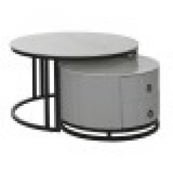 Маса за кафе Home ESPRIT 80 x 80 x 45 cm - Комплекти маси и столове