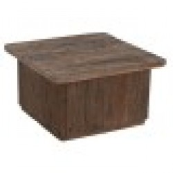 Маса за кафе Home ESPRIT Кафяв Дървен 70 x 70 x 39 cm - Комплекти маси и столове