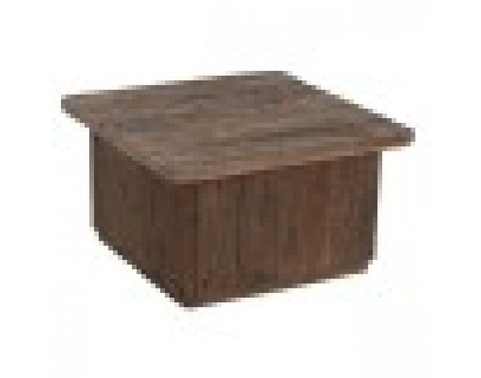 Маса за кафе Home ESPRIT Кафяв Дървен 70 x 70 x 39 cm