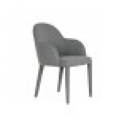 Трапезен стол Home ESPRIT Сив полиестер Метал 59 X 63 X 86 cm - Маси