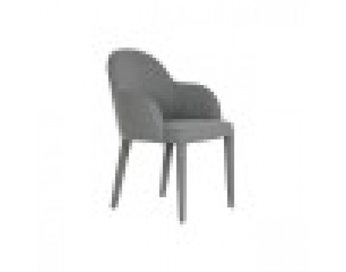 Трапезен стол Home ESPRIT Сив полиестер Метал 59 X 63 X 86 cm