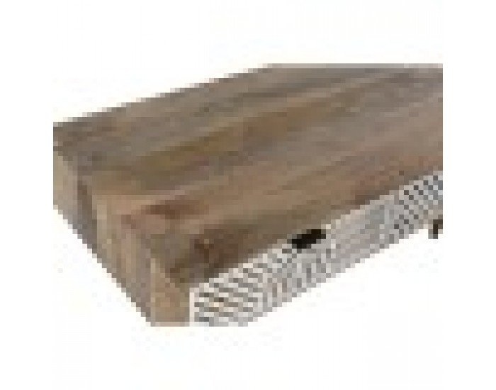 Маса за кафе Home ESPRIT Бял Дърво манго 115 x 60 x 40 cm