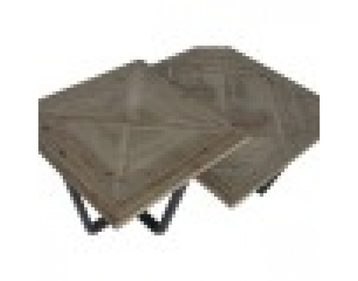 Маса за кафе Home ESPRIT Черен Естествен Метал Cмърч 118 x 78 x 45 cm