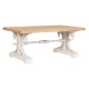Маса за кафе Home ESPRIT Бял Естествен Cмърч Дървен MDF 110 x 65 x 46 cm Маса за кафе Home ESPRIT Бял Естествен Cмърч Дървен MDF 110 x 65 x 46 cm