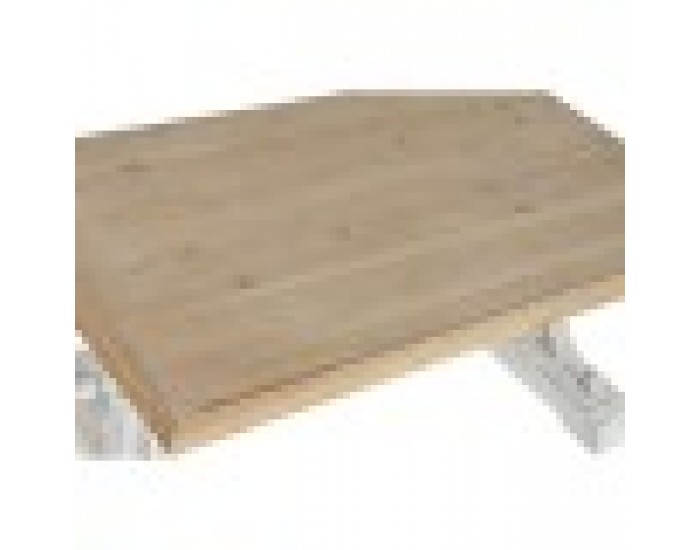 Маса за кафе Home ESPRIT Бял Естествен Cмърч Дървен MDF 110 x 65 x 46 cm Маса за кафе Home ESPRIT Бял Естествен Cмърч Дървен MDF 110 x 65 x 46 cm