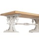 Маса за кафе Home ESPRIT Бял Естествен Cмърч Дървен MDF 110 x 65 x 46 cm Маса за кафе Home ESPRIT Бял Естествен Cмърч Дървен MDF 110 x 65 x 46 cm