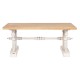 Маса за кафе Home ESPRIT Бял Естествен Cмърч Дървен MDF 110 x 65 x 46 cm Маса за кафе Home ESPRIT Бял Естествен Cмърч Дървен MDF 110 x 65 x 46 cm
