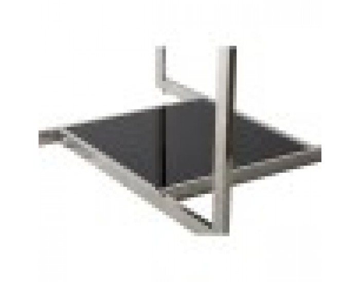 Помощна маса DKD Home Decor, Кристал, Стомана, 100 x 100 x 45 cm