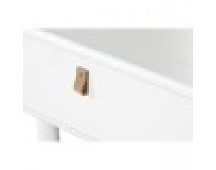 Маса за кафе Home ESPRIT Бял Естествен Полиуретан Дървен MDF 120 x 60 x 40 cm