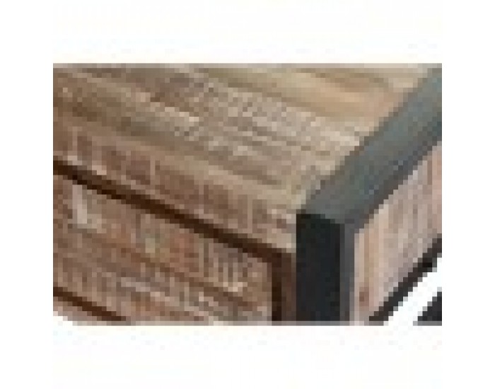 Маса за кафе DKD Home Decor Метал Aкациево дърво (110 x 60 x 40 cm)