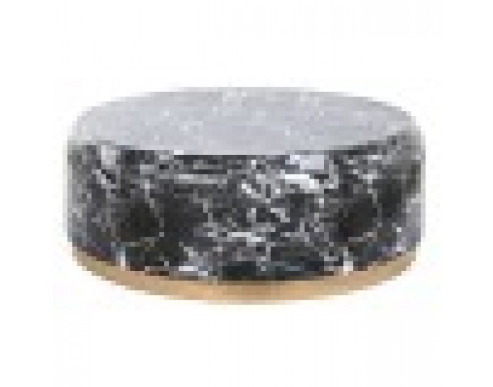 Маса за кафе DKD Home Decor 120 x 120 x 40 cm Алуминий Желязо