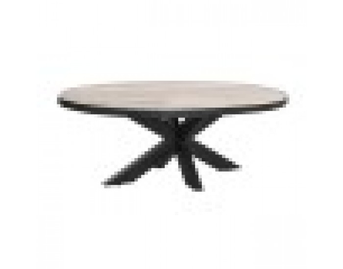 Маса за кафе DKD Home Decor Естествен Метал Дърво манго 130 x 70 x 45 cm