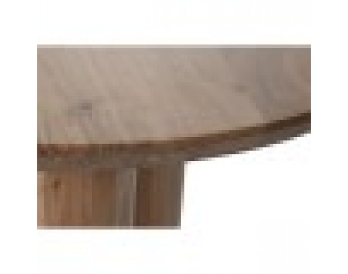 Маса за кафе Home ESPRIT Кафяв Естествен Aкациево дърво 80 x 80 x 45 cm