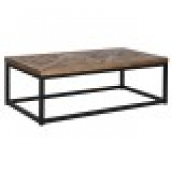 Маса за кафе Home ESPRIT Дървен Метал 125 x 65 x 40 cm - Комплекти маси и столове