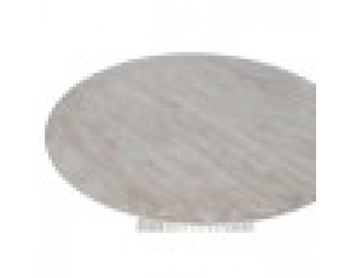 Трапезна маса Home ESPRIT Бял дърво Минди 120 x 120 x 75 cm