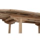 Трапезна маса DKD Home Decor, Кафяв, Разтяга, Тик, 180 x 120 x 75 cm
