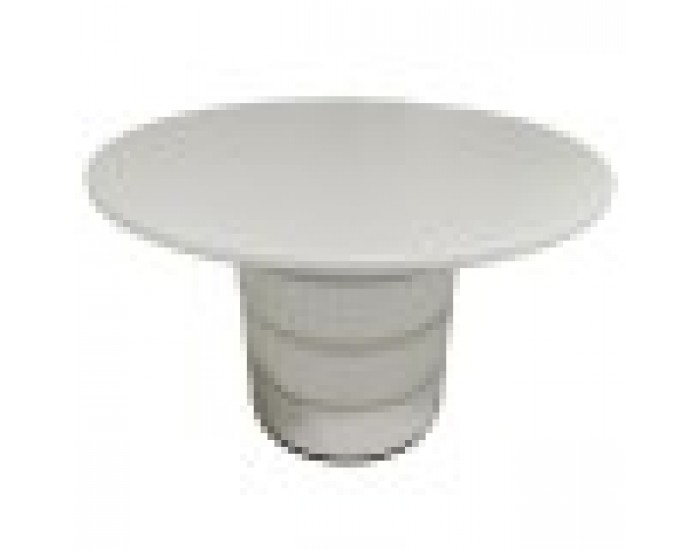 Трапезна маса Home ESPRIT Бял Cмърч Дървен MDF 120 X 120 X 80 cm Трапезна маса Home ESPRIT Бял Cмърч Дървен MDF 120 X 120 X 80 cm