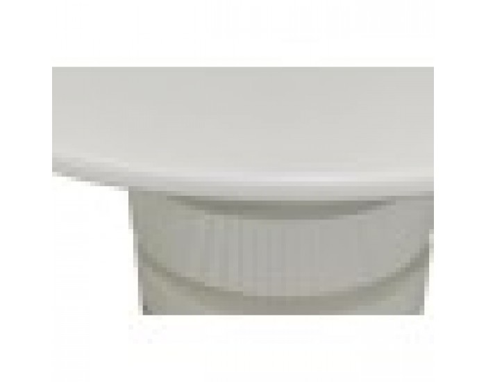 Трапезна маса Home ESPRIT Бял Cмърч Дървен MDF 120 X 120 X 80 cm Трапезна маса Home ESPRIT Бял Cмърч Дървен MDF 120 X 120 X 80 cm