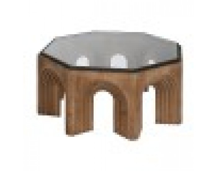 Маса за кафе Home ESPRIT Кристал Cмърч 99 x 99 x 46 cm Маса за кафе Home ESPRIT Кристал Cмърч 99 x 99 x 46 cm