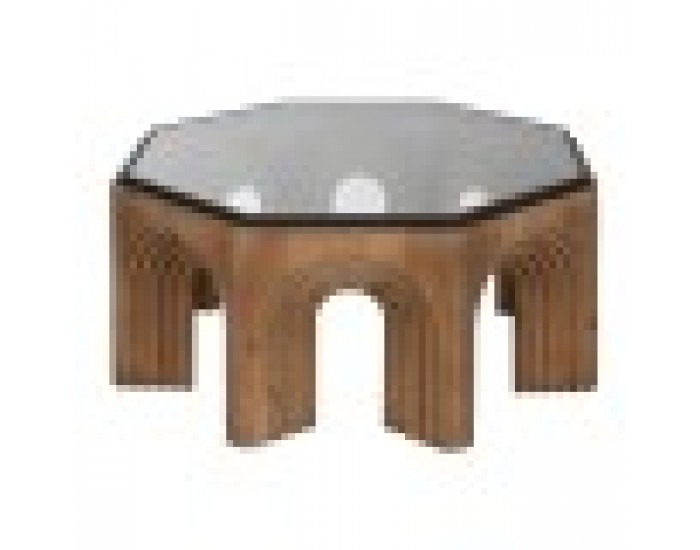 Маса за кафе Home ESPRIT Кристал Cмърч 99 x 99 x 46 cm Маса за кафе Home ESPRIT Кристал Cмърч 99 x 99 x 46 cm