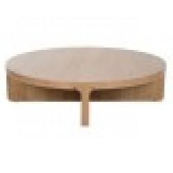 Маса за кафе Home ESPRIT Естествен tammepuit 121 x 121 x 32 cm - Комплекти маси и столове