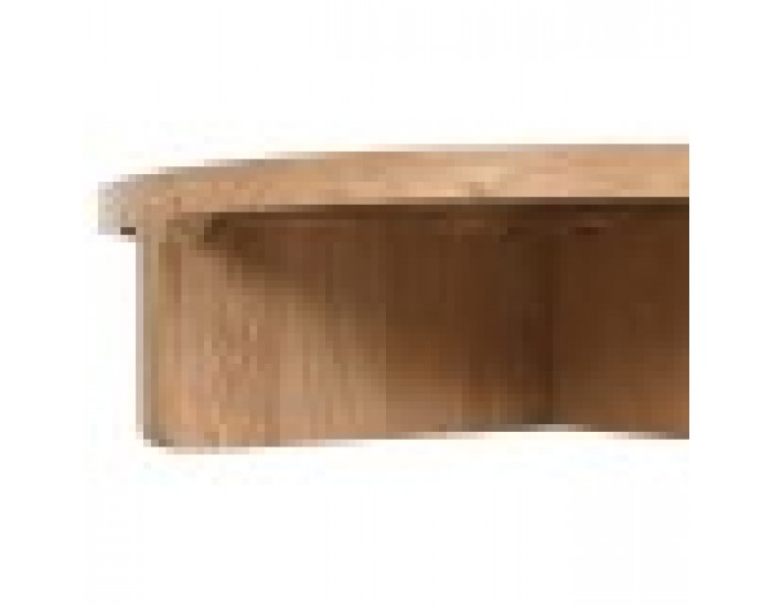 Маса за кафе Home ESPRIT Естествен tammepuit 121 x 121 x 32 cm