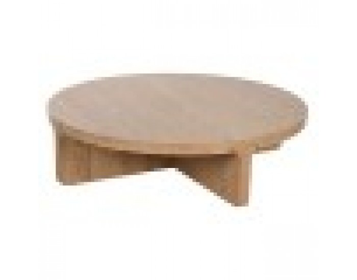 Маса за кафе Home ESPRIT Естествен tammepuit 121 x 121 x 32 cm