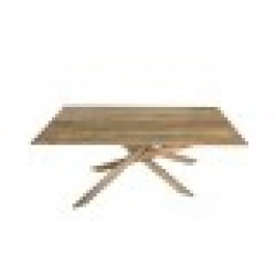 Трапезна маса DKD Home Decor Естествен Дърво манго (180 x 90 x 76 cm) - Комплекти маси и столове