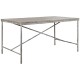 Трапезна маса Home ESPRIT Бял Желязо Дърво манго 160 X 90 X 80 cm Трапезна маса Home ESPRIT Бял Желязо Дърво манго 160 X 90 X 80 cm