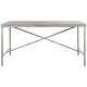 Трапезна маса Home ESPRIT Бял Желязо Дърво манго 160 X 90 X 80 cm Трапезна маса Home ESPRIT Бял Желязо Дърво манго 160 X 90 X 80 cm