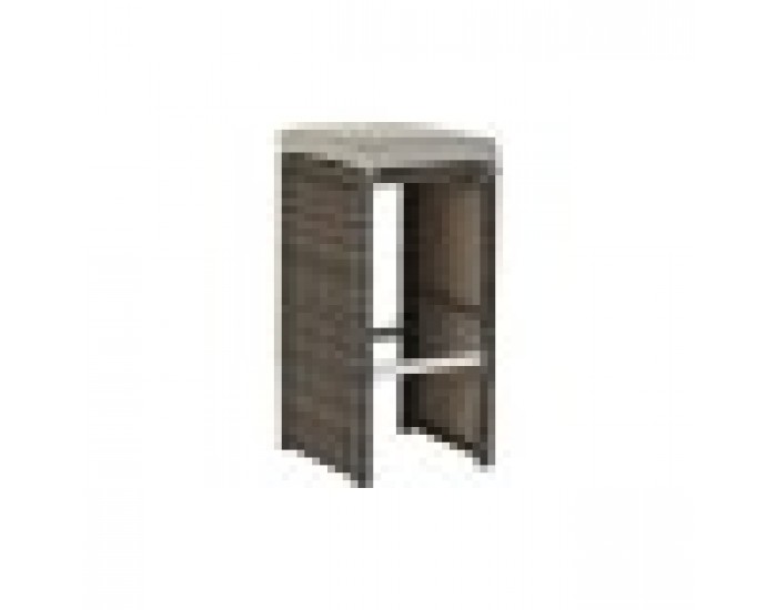 Комплект от маса с стола DKD Home Decor Зелен синтетичен ратан Стомана (7 pcs) (143 x 80 x 100 cm)