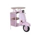 Маса за Бутилки DKD Home Decor 116 x 72 x 110 cm Светло розово Желязо Дърво манго