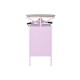 Маса за Бутилки DKD Home Decor 116 x 72 x 110 cm Светло розово Желязо Дърво манго