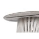 Трапезна маса Home ESPRIT Бял дърво Минди 150 x 150 x 75 cm Трапезна маса Home ESPRIT Бял дърво Минди 150 x 150 x 75 cm