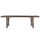 Сгъваема масичка Home ESPRIT Естествен Рециклирано дърво 240 x 90 x 77 cm Сгъваема масичка Home ESPRIT Естествен Рециклирано дърво 240 x 90 x 77 cm