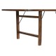 Сгъваема масичка Home ESPRIT Естествен Рециклирано дърво 240 x 90 x 77 cm Сгъваема масичка Home ESPRIT Естествен Рециклирано дърво 240 x 90 x 77 cm