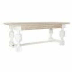 Трапезна маса DKD Home Decor Дървен Ела Дървен MDF 200 x 90 x 77 cm - Комплекти маси и столове