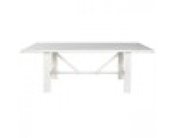 Трапезна маса Home ESPRIT Бял Дърво манго 213,4 x 96,5 x 76,2 cm Трапезна маса Home ESPRIT Бял Дърво манго 213,4 x 96,5 x 76,2 cm