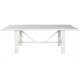 Трапезна маса Home ESPRIT Бял Дърво манго 213,4 x 96,5 x 76,2 cm Трапезна маса Home ESPRIT Бял Дърво манго 213,4 x 96,5 x 76,2 cm