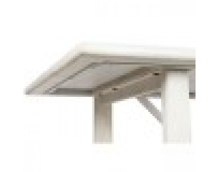 Трапезна маса Home ESPRIT Бял Дърво манго 213,4 x 96,5 x 76,2 cm Трапезна маса Home ESPRIT Бял Дърво манго 213,4 x 96,5 x 76,2 cm