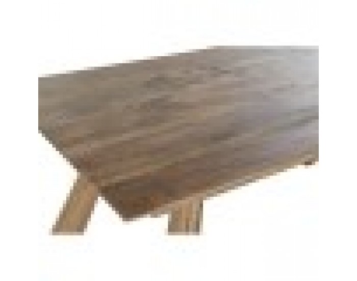 Трапезна маса DKD Home Decor, Естествен, Дърво, манго, 180 x 90 x 76 cm