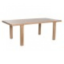 Трапезна маса Home ESPRIT Естествен Tamm 210,5 x 101 x 77 cm - Маси