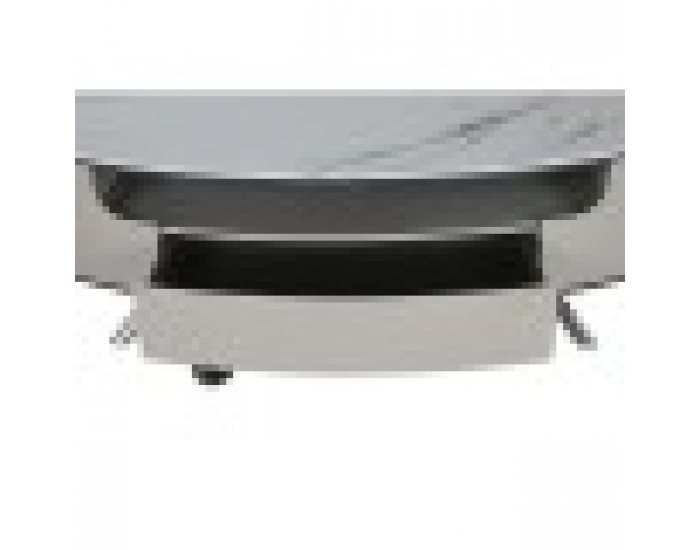 Маса за кафе Home ESPRIT Бял Бежов 140 x 75 x 40 cm