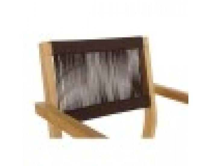 Комплект от маса с 4 стола DKD Home Decor 90 x 90 x 75 cm Тик Въже