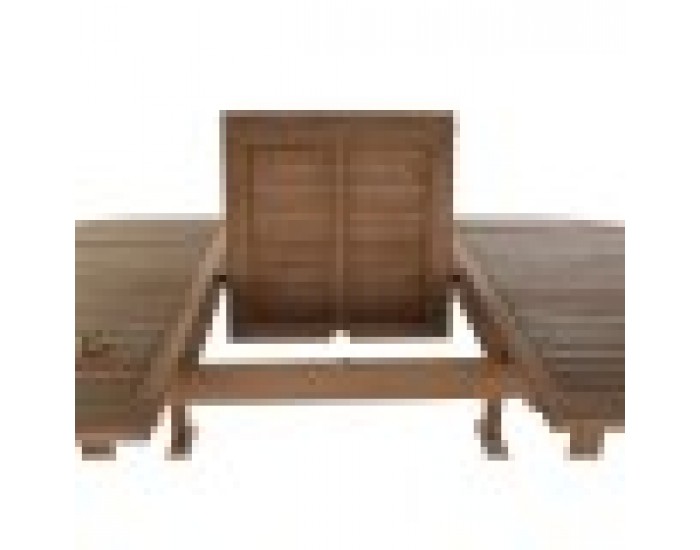 Комплект от маса с стола DKD Home Decor Тик (180 cm) (9 pcs) (180 x 120 x 75 cm)