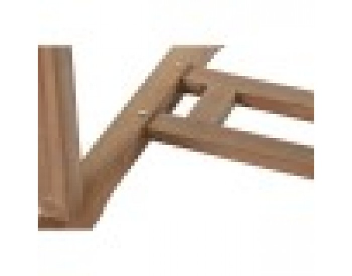 Комплект от маса с стола DKD Home Decor Тик (180 cm) (9 pcs) (180 x 120 x 75 cm)