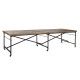 Трапезна маса Home ESPRIT Дървен Метал 300 x 100 x 76 cm Трапезна маса Home ESPRIT Дървен Метал 300 x 100 x 76 cm