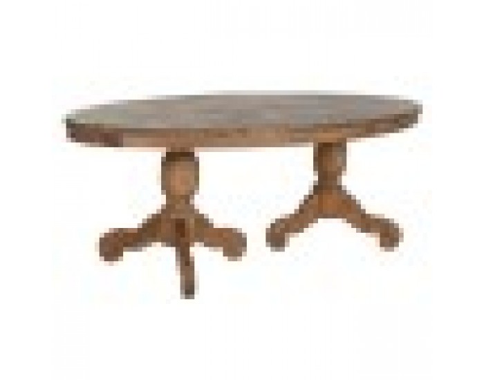 Трапезна маса Home ESPRIT Естествен тиково дърво 220 X 110 X 78 cm